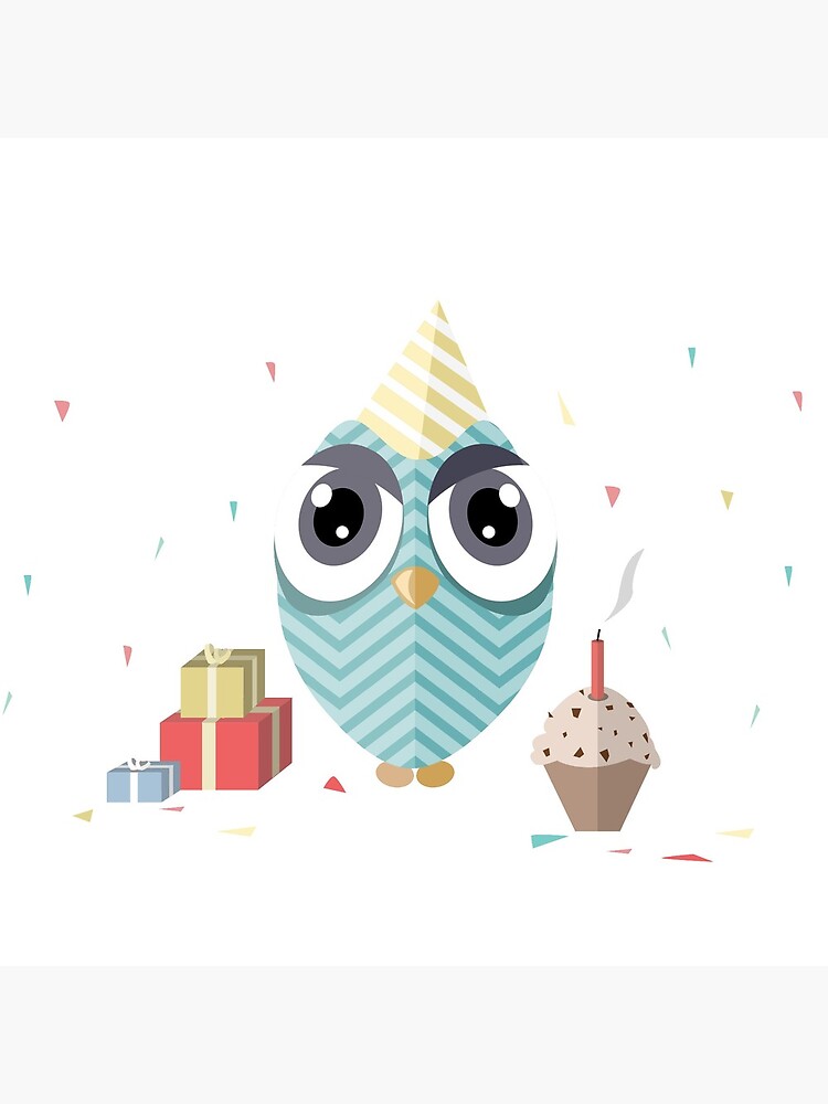 Happy Birthday Owl by mirunasfia