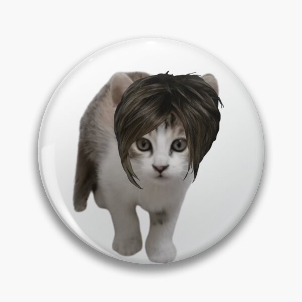 Item preview, Cute cat with wig  designed and sold by S4rit4.