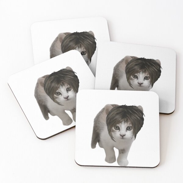 Item preview, Cute cat with wig  designed and sold by S4rit4.
