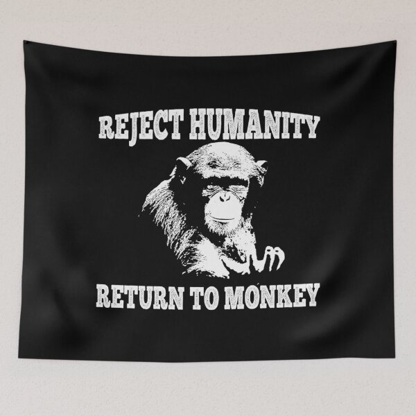 Item preview, Reject Humanity Return to Monkey Grunge Essential . designed and sold by lelleqpmansi.