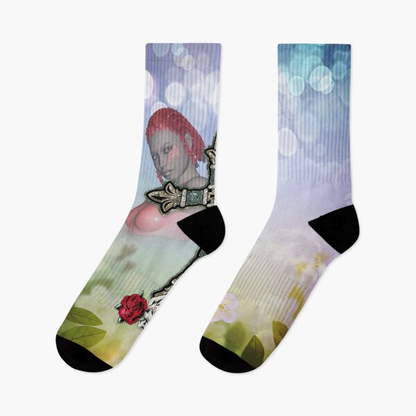 Item preview, Elegant cross with fairys and skull designed and sold by nicky2342.