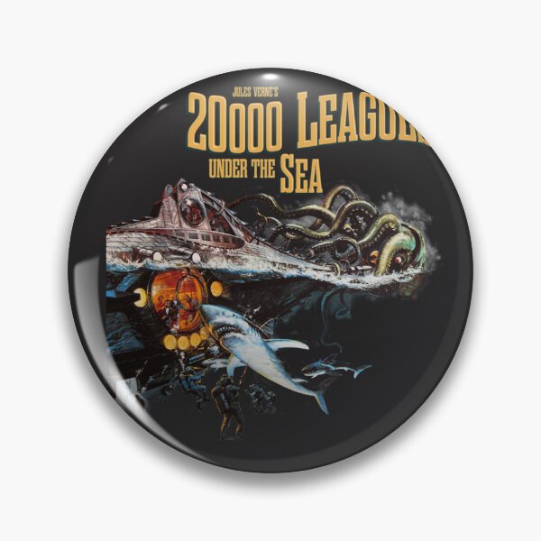 Item preview, 20,000 leagues under sea Jules Verne Classic T-Shirt designed and sold by NilsHinrichs.