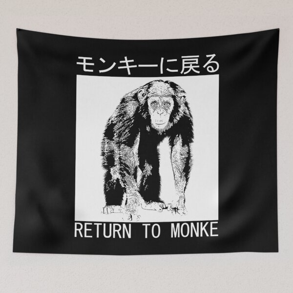 Item preview, REJECT HUMANITY, RETURN TO MONKE Japanese Essential . designed and sold by lelleqpmansi.