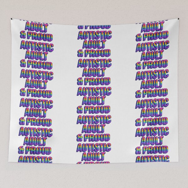 Item preview, Autistic Adult and proud light designed and sold by AuDHDesigns AUS .
