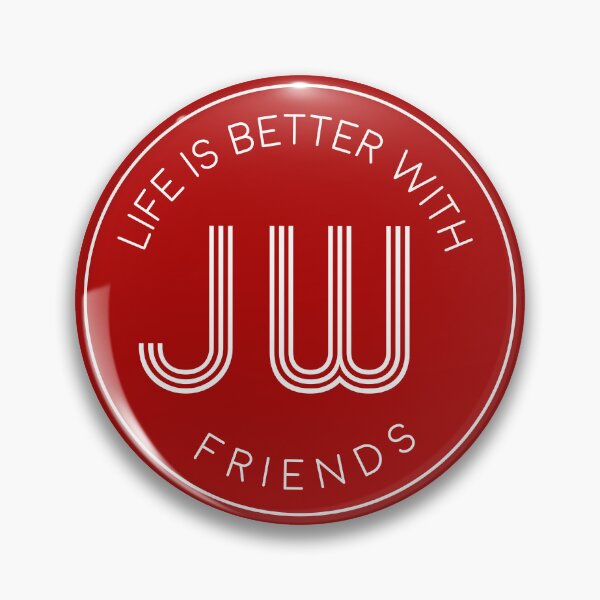 Item preview, Life is better with JW friends - Red designed and sold by KA DESIGNS.