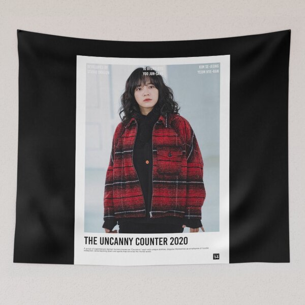 Item preview, The Uncanny Counter (2020-2021) minimalist poster Classic designed and sold by MartaCuevas3.