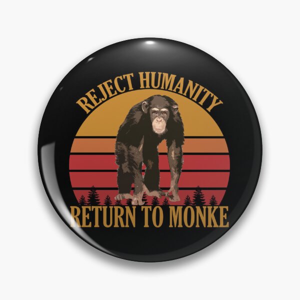 Item preview, REJECT HUMANITY, RETURN TO MONKE VINTAGE Essential . designed and sold by lelleqpmansi.