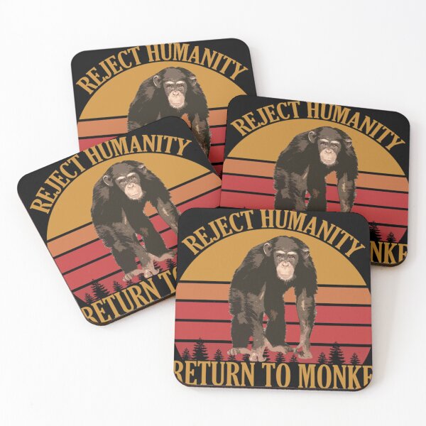Item preview, REJECT HUMANITY, RETURN TO MONKE VINTAGE Essential . designed and sold by lelleqpmansi.