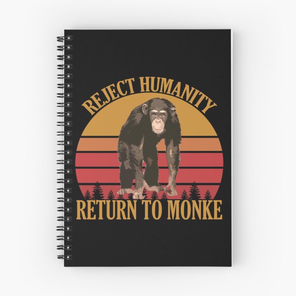 Item preview, REJECT HUMANITY, RETURN TO MONKE VINTAGE Essential . designed and sold by lelleqpmansi.