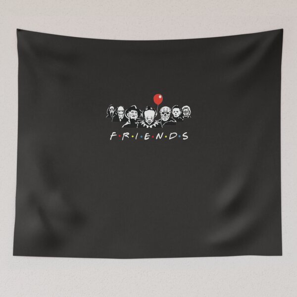 Item preview, Horror Movie Characters T-ShirtHalloween Horror Movie Killers Characters Scary Friends Vintage  Clas designed and sold by AlessandraFallo.