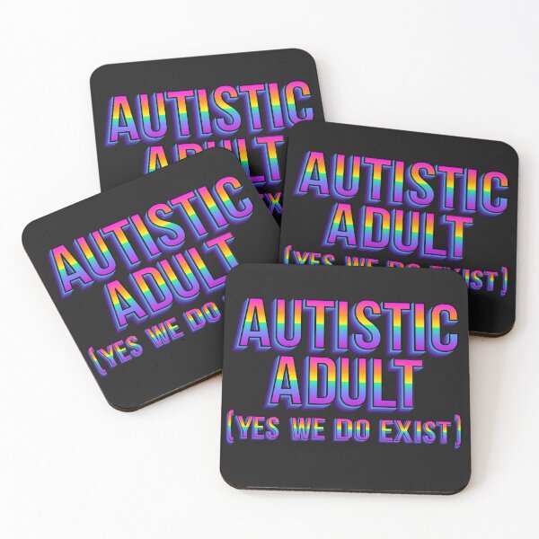 Item preview, Autistic Adult no myth dark designed and sold by AuDHDesigns AUS .