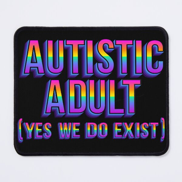 Item preview, Autistic Adult no myth dark designed and sold by AuDHDesigns AUS .