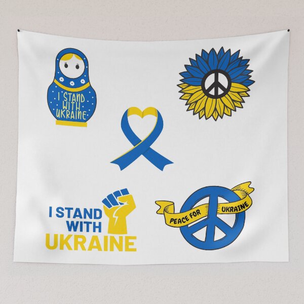 Item preview, Ukraine sticker pack designed and sold by Ashi17.