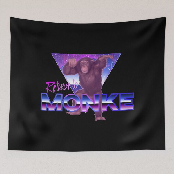 Item preview, Reject Humanity; Return To Monke (80s Aesthetic) Essential . designed and sold by lelleqpmansi.
