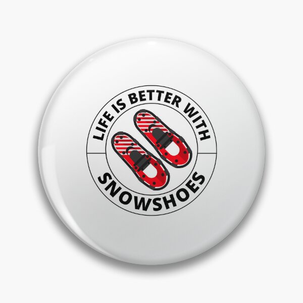 Item preview, Snowshoe Walker Hiker Hiking Winter Snowshoeing designed and sold by TastefulTees.
