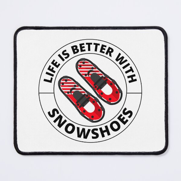 Item preview, Snowshoe Walker Hiker Hiking Winter Snowshoeing designed and sold by TastefulTees.