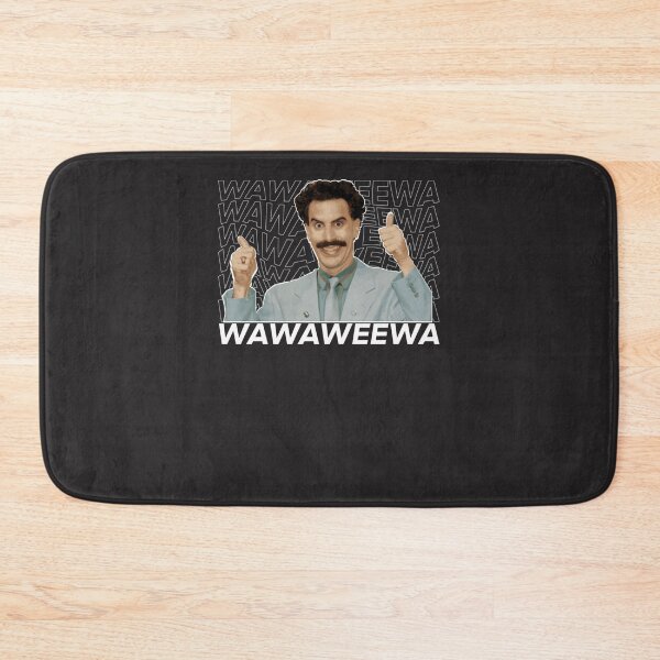 Item preview, Borat - Wawaweewa - Black - Sticker tee Classic T-Shirt designed and sold by AngelinaGiebel.