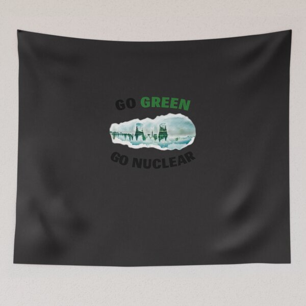 Item preview, Go Green, Go Nuclear - Support Fission, Renewable & Clean Energy! Classic T-Shirt designed and sold by MartinLoblein.