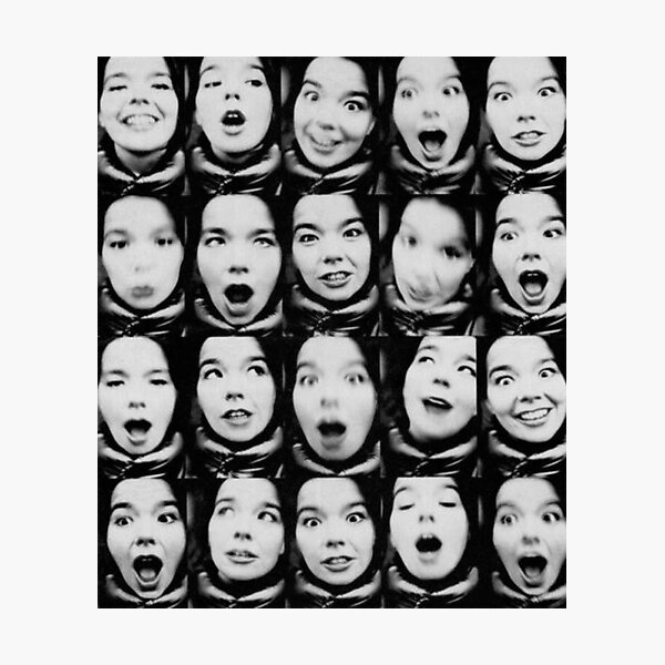 Item preview, BJORK FACE PRINT  designed and sold by Frejjuya.