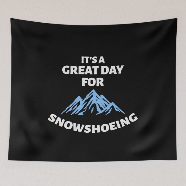 Item preview, Snowshoe Walker Hiker Hiking Winter Snowshoeing designed and sold by TastefulTees.
