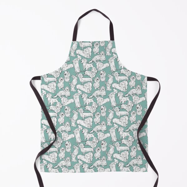 Item preview, Artsy Dachshund Sketch Pattern designed and sold by Spinyflowerart.