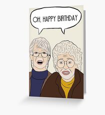 Oh, Happy Birthday Greeting Card