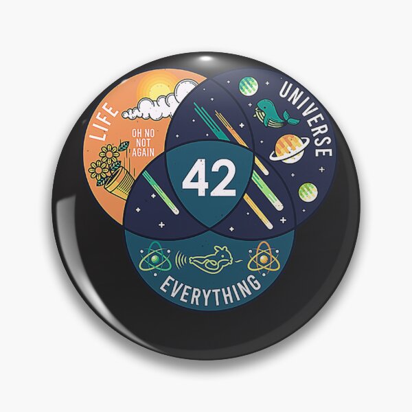 Item preview, 42 Answer to Life Universe and Everything Essential T-Shirt designed and sold by NilsHinrichs.
