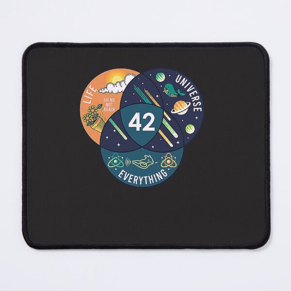 Item preview, 42 Answer to Life Universe and Everything Essential T-Shirt designed and sold by NilsHinrichs.
