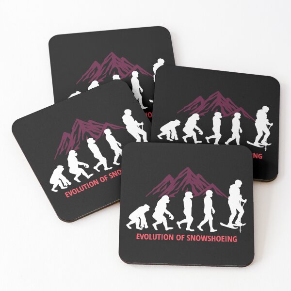 Item preview, Snowshoe Snow Hiking Winter Snowshoeing Evolution designed and sold by TastefulTees.