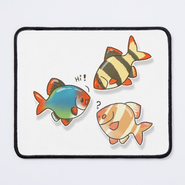 Item preview, Tiger Barb Friends! designed and sold by whaletinyfish.
