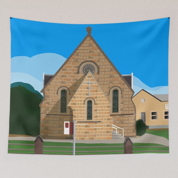 Item preview, Church on Berry Street 1 designed and sold by Donnahuntriss.