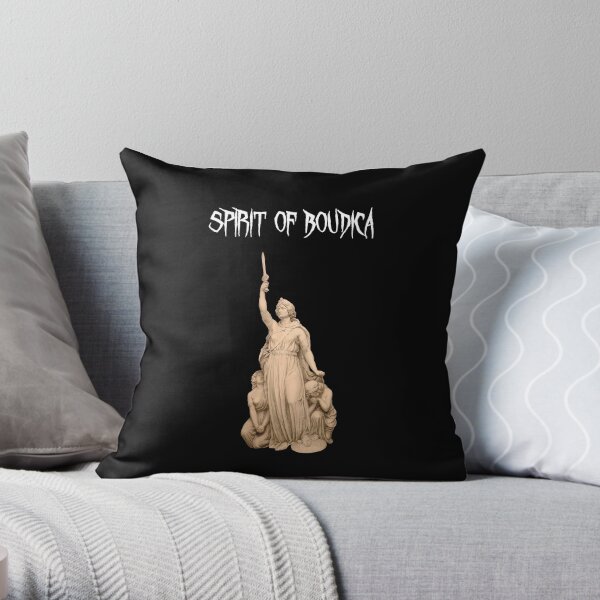Spirit of Boudica Throw Pillow