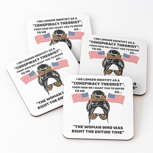 Item preview, Women I No Longer Identify As A Conspiracy Theorist From Now designed and sold by Run to Creations.