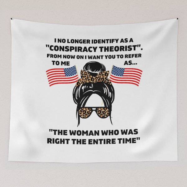 Item preview, Women I No Longer Identify As A Conspiracy Theorist From Now designed and sold by Run to Creations.
