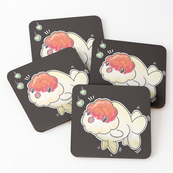 Item preview, Ranchu Goldfish designed and sold by whaletinyfish.