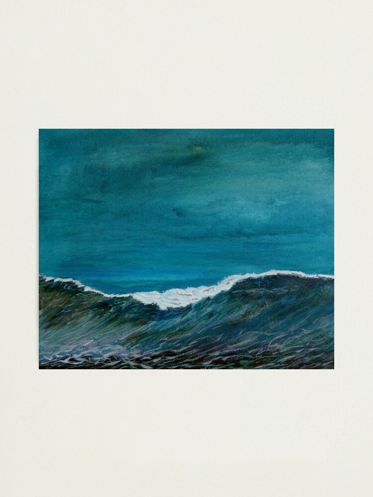 Alternate view of Sea wave Photographic Print
