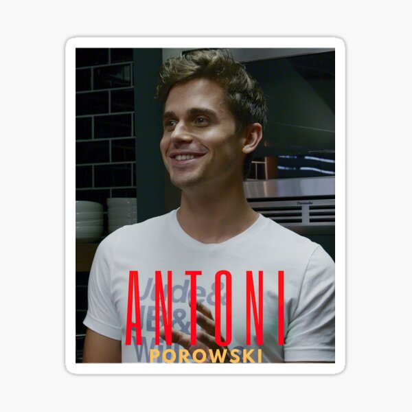 “Antoni Porowski " Sticker for Sale by QLShop | Redbubble