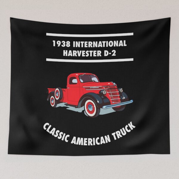 Item preview, 1938 International Harvester D-2 Classic American Truck Essential . designed and sold by vieunmbelski.