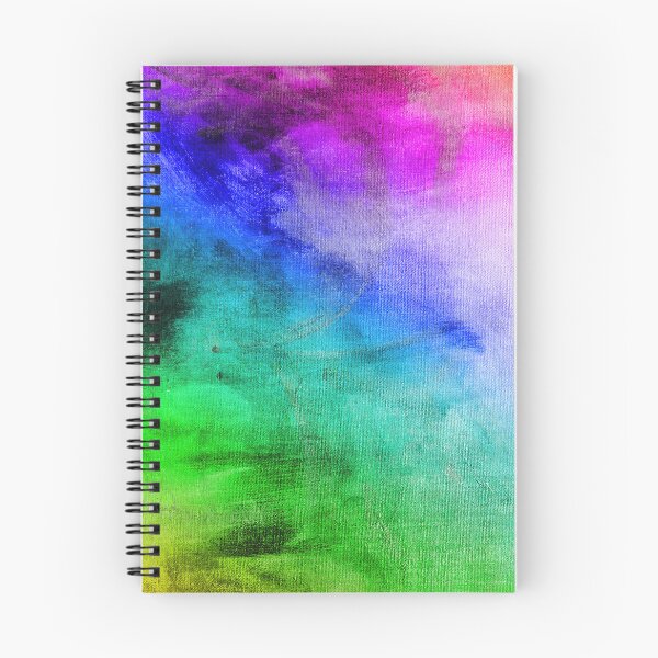 Item preview, Multicolored Rainbow Painted Grungy Textured Canvas Background designed and sold by James-Cole.