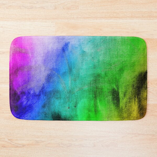 Item preview, Multicolored Rainbow Painted Grungy Textured Canvas Background designed and sold by James-Cole.