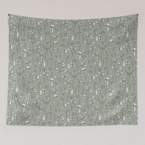Item preview, Rustic Boho Botanicals - sage green designed and sold by Chelsea Jay.
