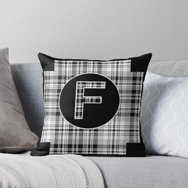 Item preview, Monogrammed Black and White Plaid designed and sold by Greenbaby.