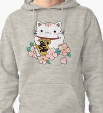 Chat chanceux Sweat à capuche