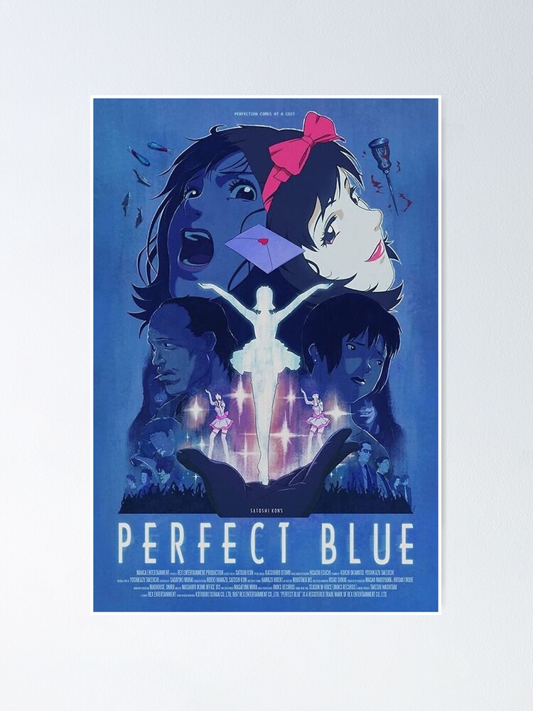 Perfect Blue, Satoshi Kon, 1997 High Quality Anime Retro Movie Poster,  Premium Semi-glossy Paper 