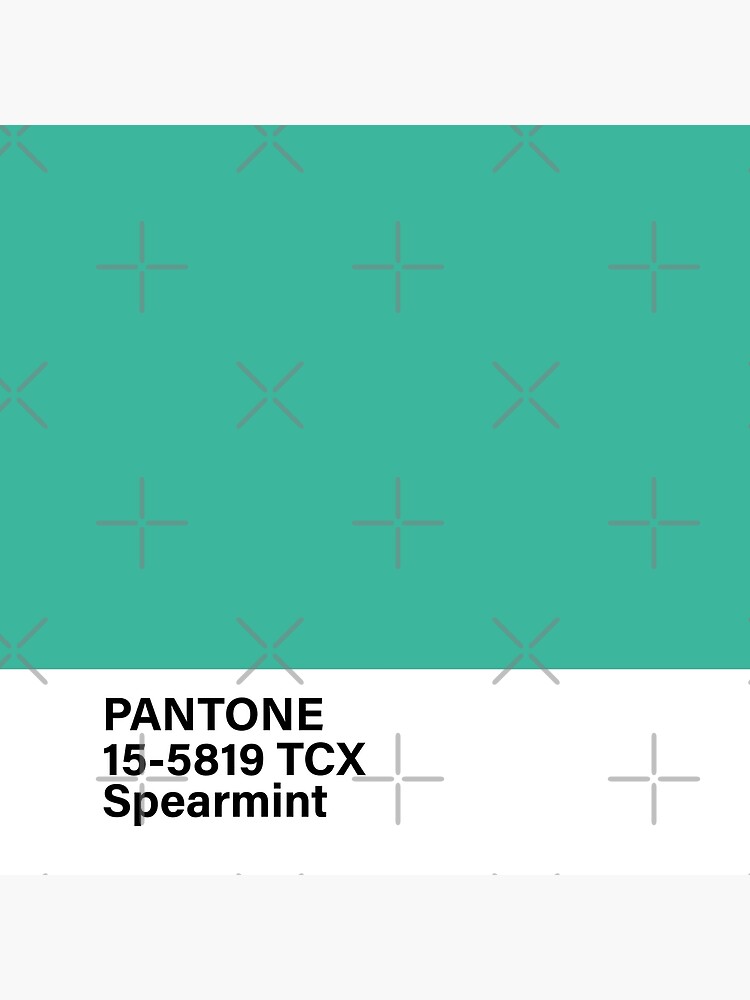 "pantone 15-5819 TCX Spearmint" Poster for Sale by princessmi-com ...