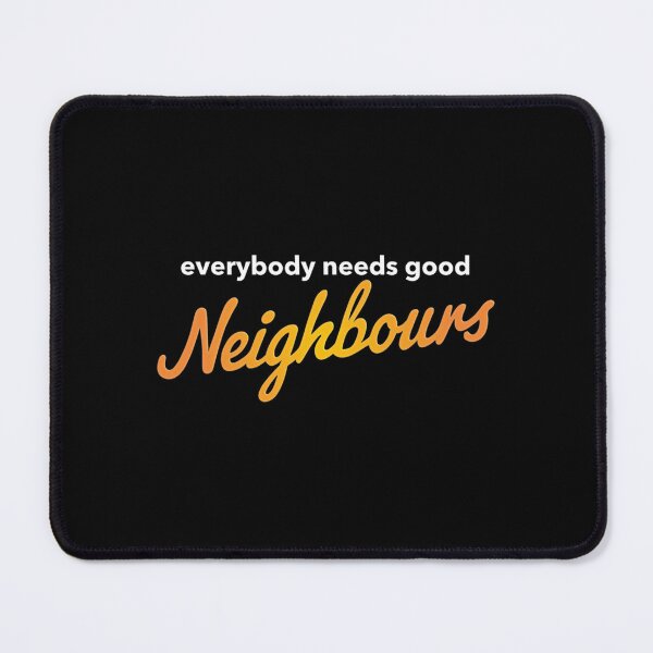 Item preview, Everybody needs good Neighbours logo designed and sold by KorraKreations.