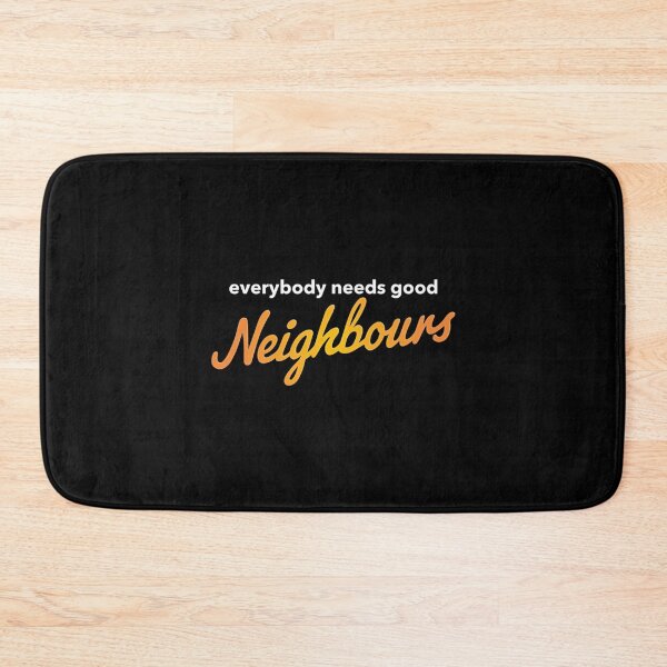 Item preview, Everybody needs good Neighbours logo   designed and sold by KorraKreations.