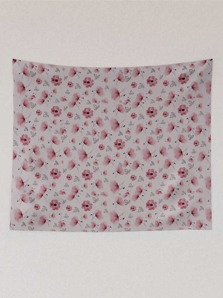 Thumbnail 2 of 3, Tapestry, Beautiful Spring Flower designed and sold by PatternTale.