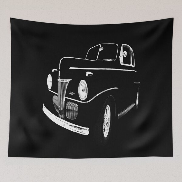 Artikelvorschau, 1941 Ford, schwarz auf schwarz, Oldtimer, Autoshow OKC, USA Classic. entworfen und verkauft von vieunmbelski.