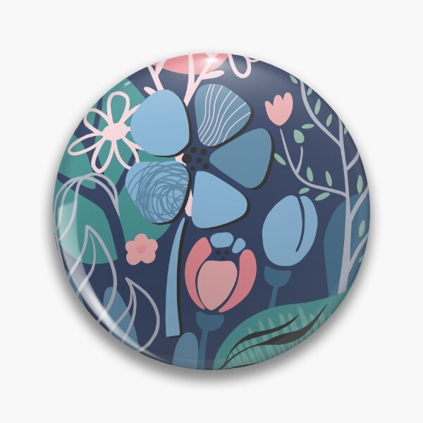 Item preview, Abstract Colourful Flowers 5 designed and sold by simplydesignart.
